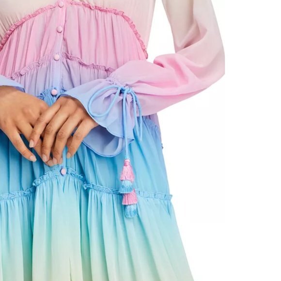 NWT Rococo Sand Ombré Pastel Maxi Dress - Picture 11 of 15